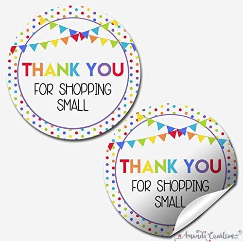 Small Business Customer Appreciation Stickers