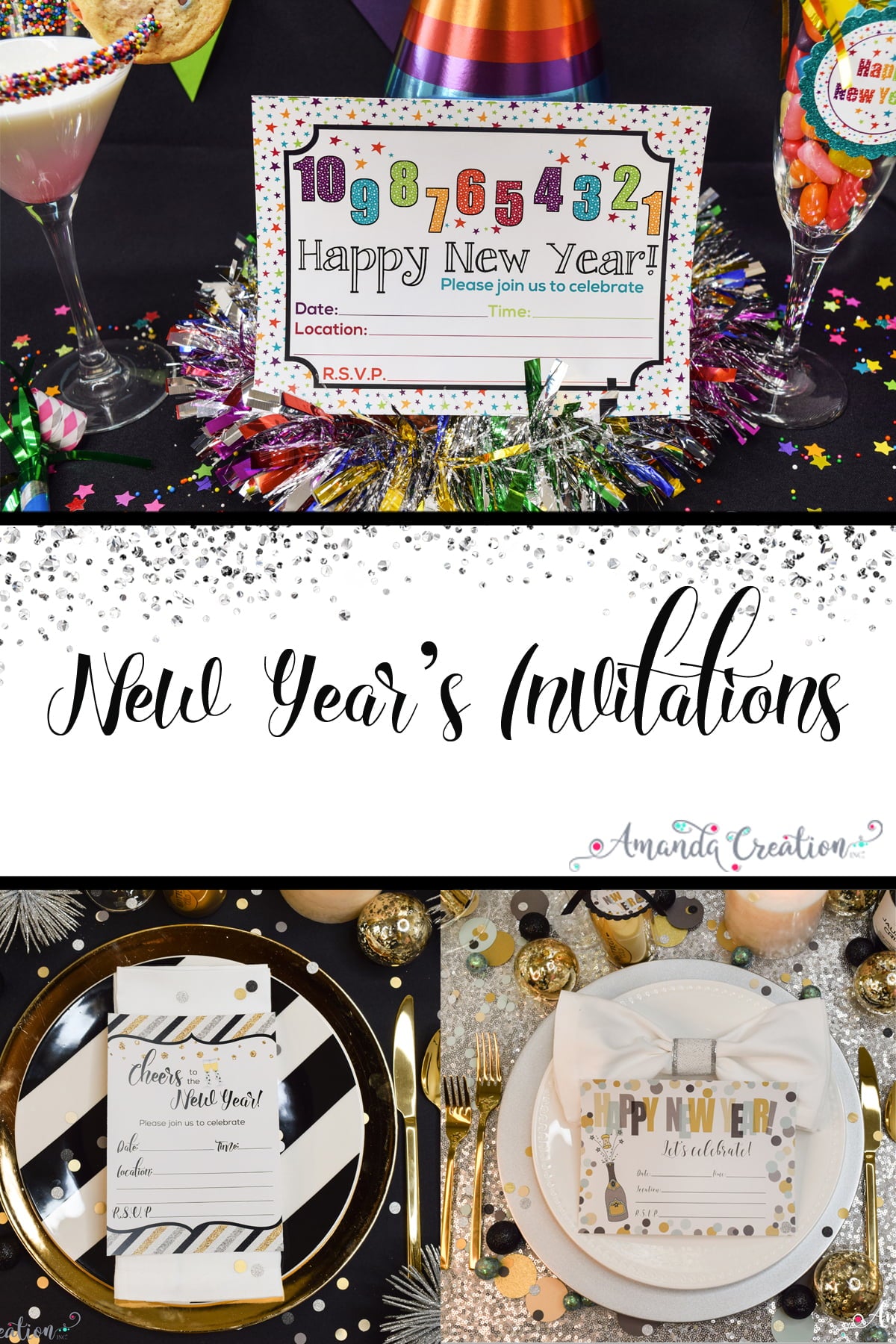 New Year's Invitations
