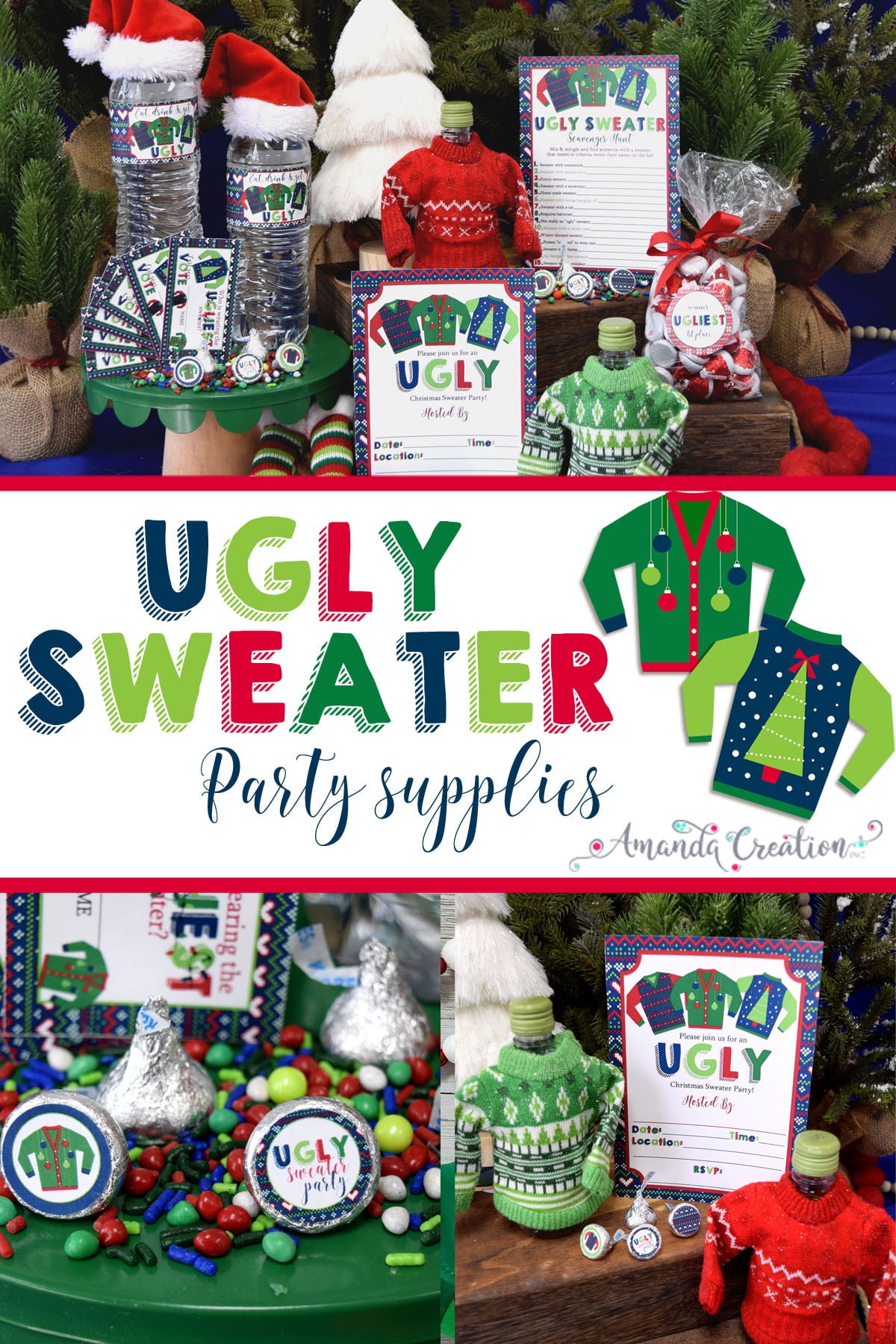 Ugly Sweater Party Supplies