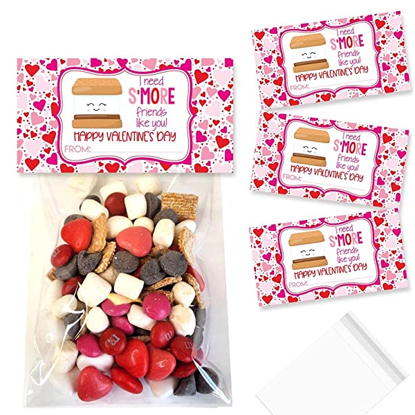 Fishing Valentine's Day Treat Bag Toppers – Amanda Creation