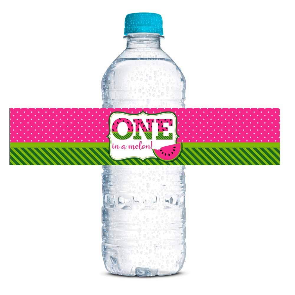 Initial Water Bottle - Pink, S