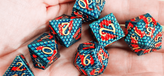 Journey into Gaming's metal dnd dice | Mystery Dice Goblin