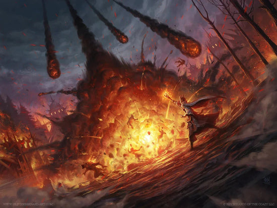 Meteor Swarm 5e: Cosmic Destruction in D&D | Mystery Dice Goblin