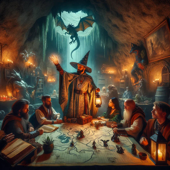 Wizard 5e around table