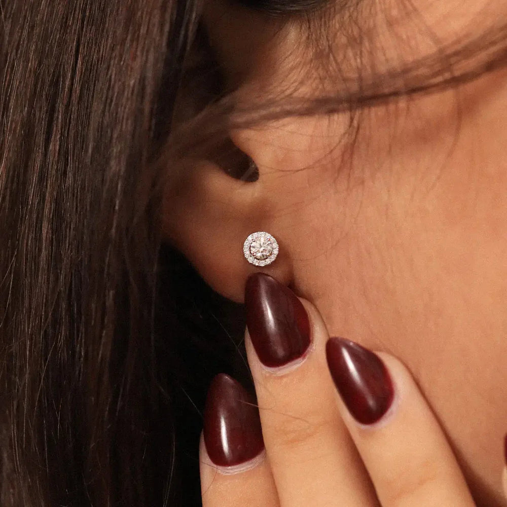 solitaire studs for everyday wear