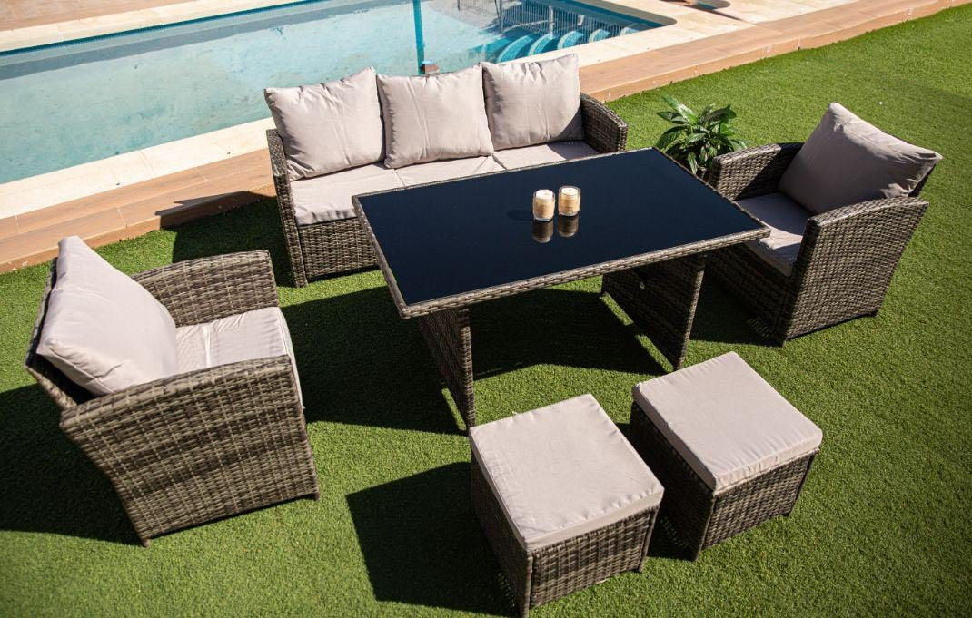 Sillón balancín para terraza y jardín Marin en Ámbar Muebles