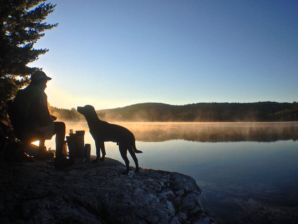 See Sawyer Run_backcountry canoe camping on Grace Lake, Killarney