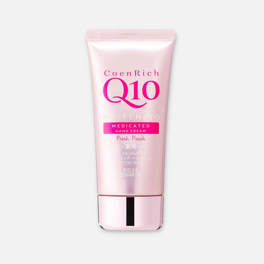 Kose Coenrich Q10 Whitening Fresh Peach Hand Cream 80g - Buy Me Japan