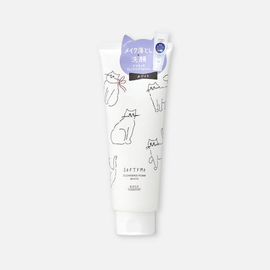 Kose Softymo Whitening Cleansing Foam 220g - Buy Me Japan