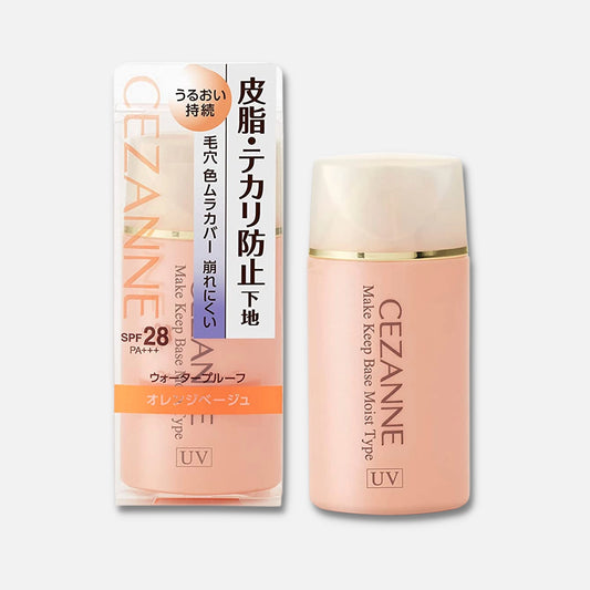 Cezanne UV Make Keep Base Moist Orange Beige SPF 28 PA+++ 30ml - Buy Me Japan