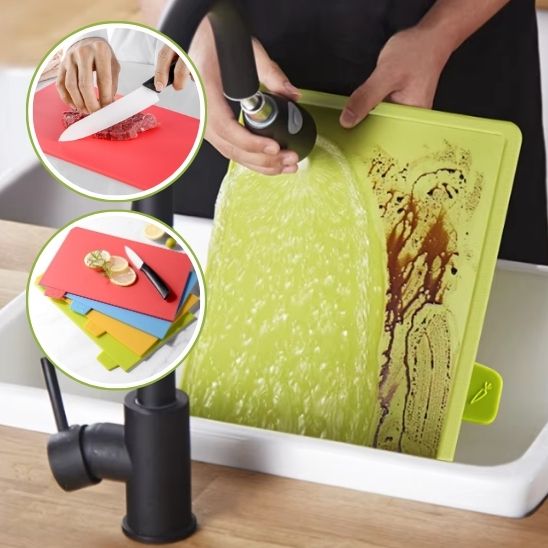 planche a decouper rinser entre ingredients