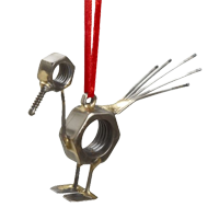 Christmas Goose Ornament