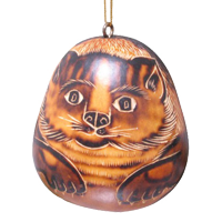 Cat Gourd Ornament