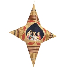 Retablo Nativity Star - Christmas Ornaments