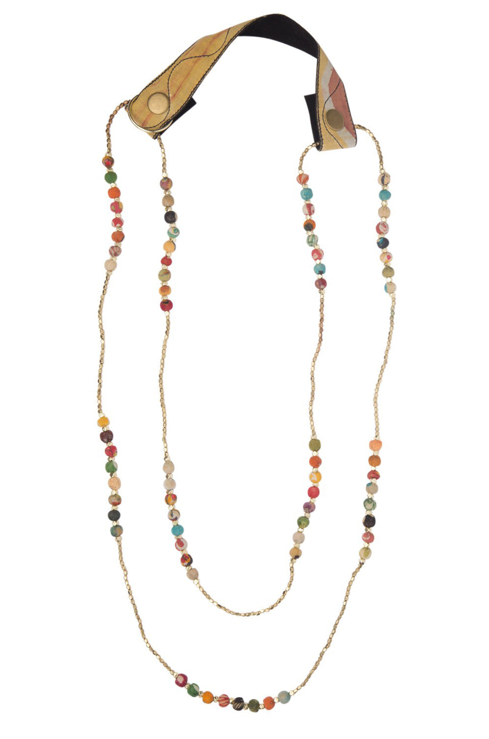 This transformational jewelry handmade from repurposed sari is the easiest style choice you will ever make. | Transformation Jewelry | Fair Trade Fashion | #LiveLifeFair | Ten Thousand Villages