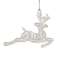 Filigree Reindeer Ornament Christmas Ornaments