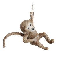 Swinging Monkey Ornament