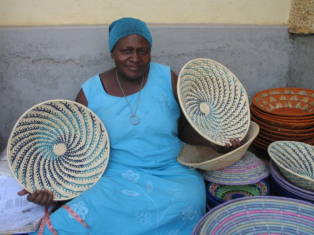 Uganda Crafts - handmade baskets