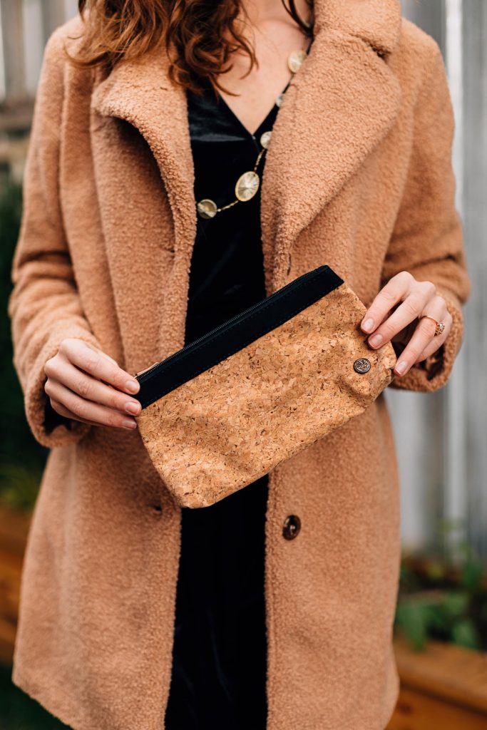 Ethically Made Bags | Cork Drop-In Pouch