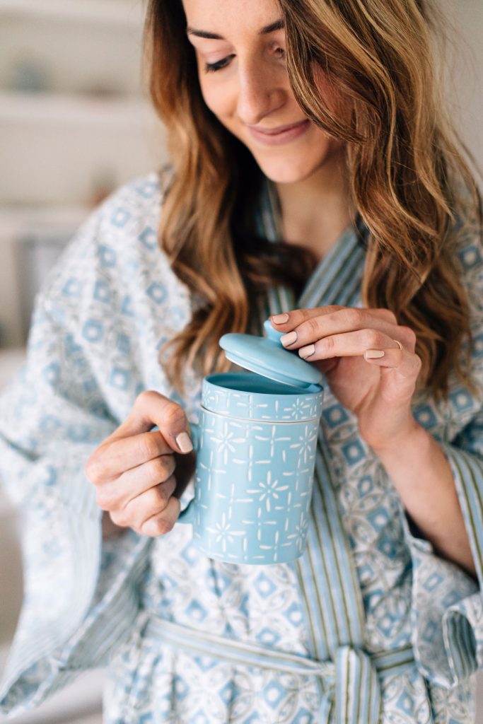 A Hygge How-To | Snowy Dawn Tea Strainer Mug
