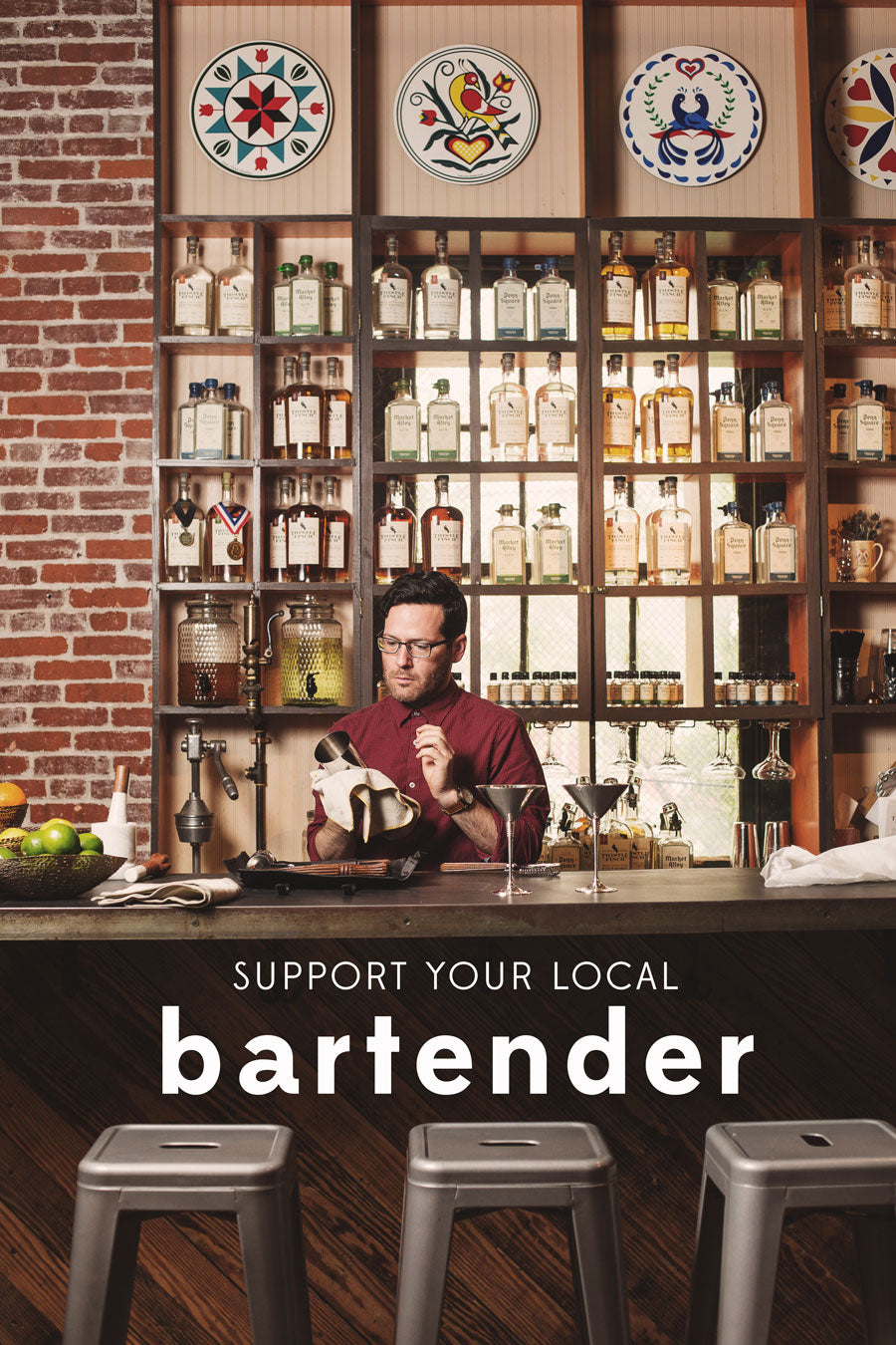 Support Your Local Bartender | Thistle Finch Distilling | Ten Thousand Villages #LiveLifeFair