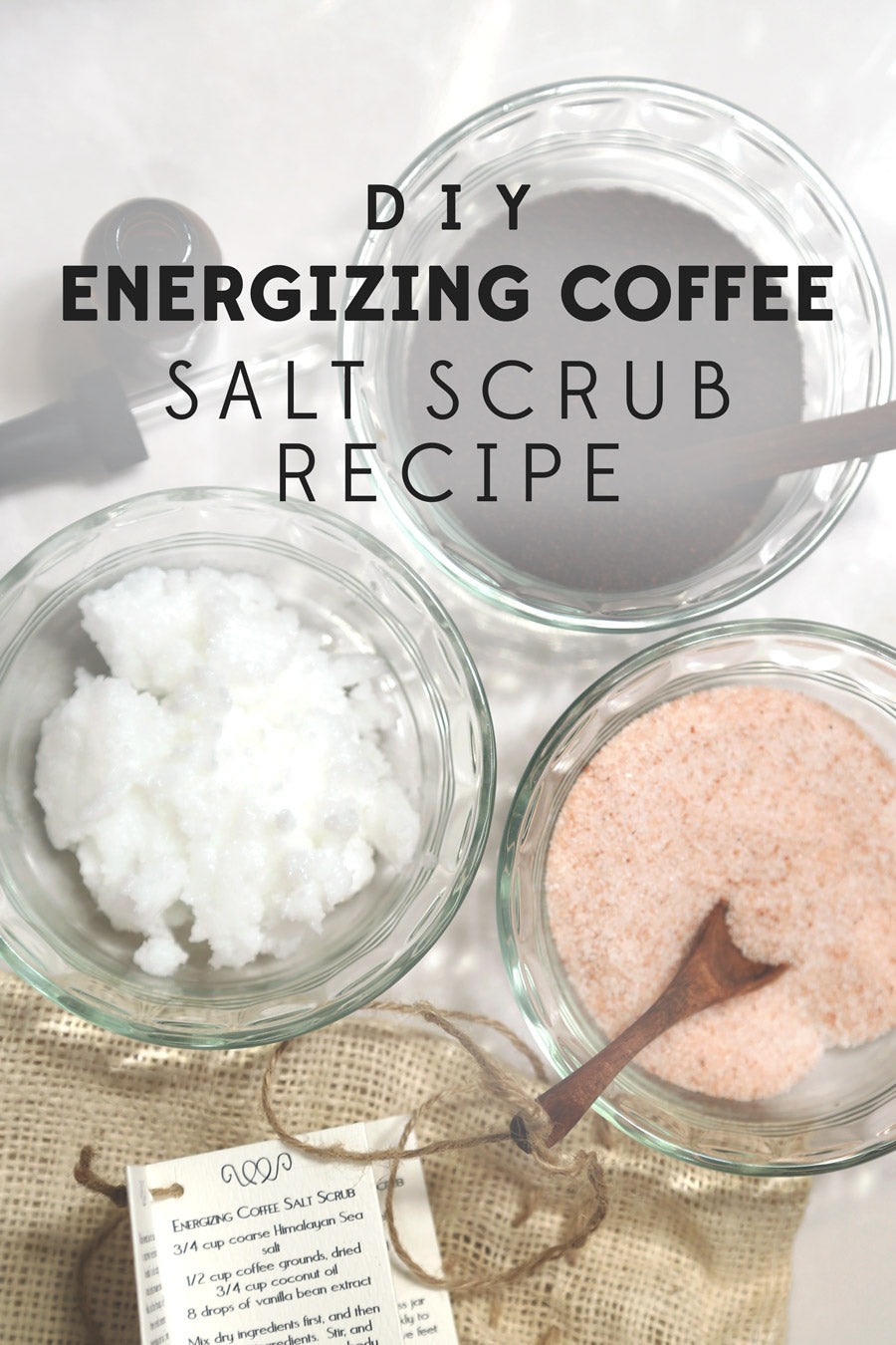 3 easy-to-make salt scrub recipes that will make your skin glow. | Ten Thousand Villages #LiveLifeFair