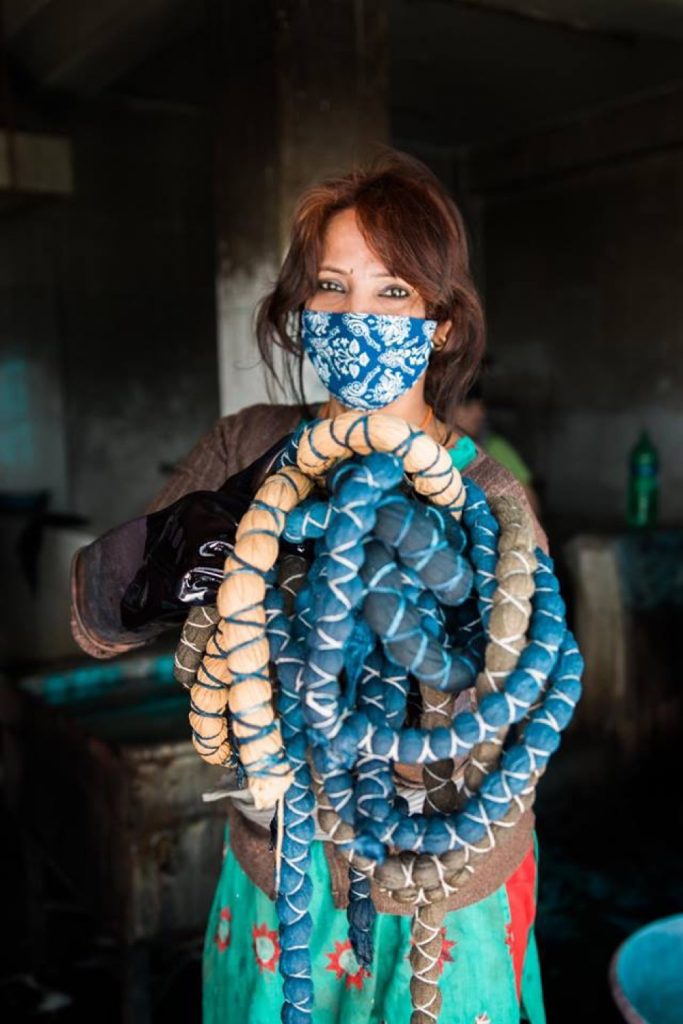 Shibori | Resist Dyeing Process