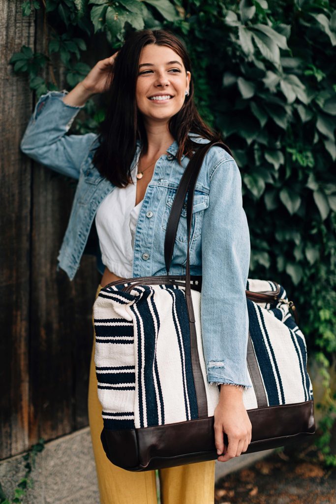 Ethically Made Bags | Set Sail Weekender Bag