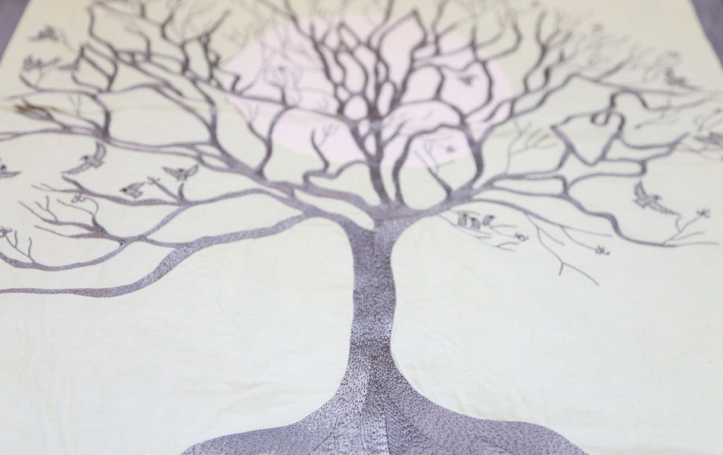 Tree of Life Wall Hanging | The Art of Zardozi | #LiveLifeFair #Artisans #FairTradeHome