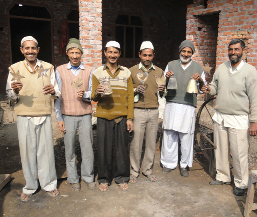 Ten Thousand Villages, Maker Story — Bells, handmade in India — Fair Trade Home Decor & Gifts #livelifefair
