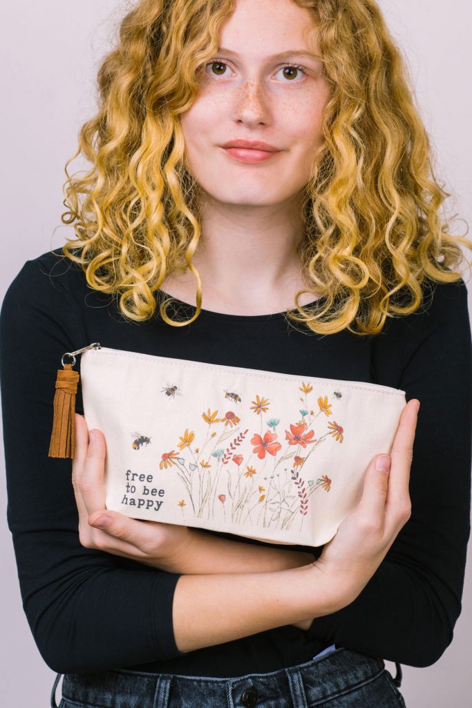 Freedom | Free to Bee Happy Pouch