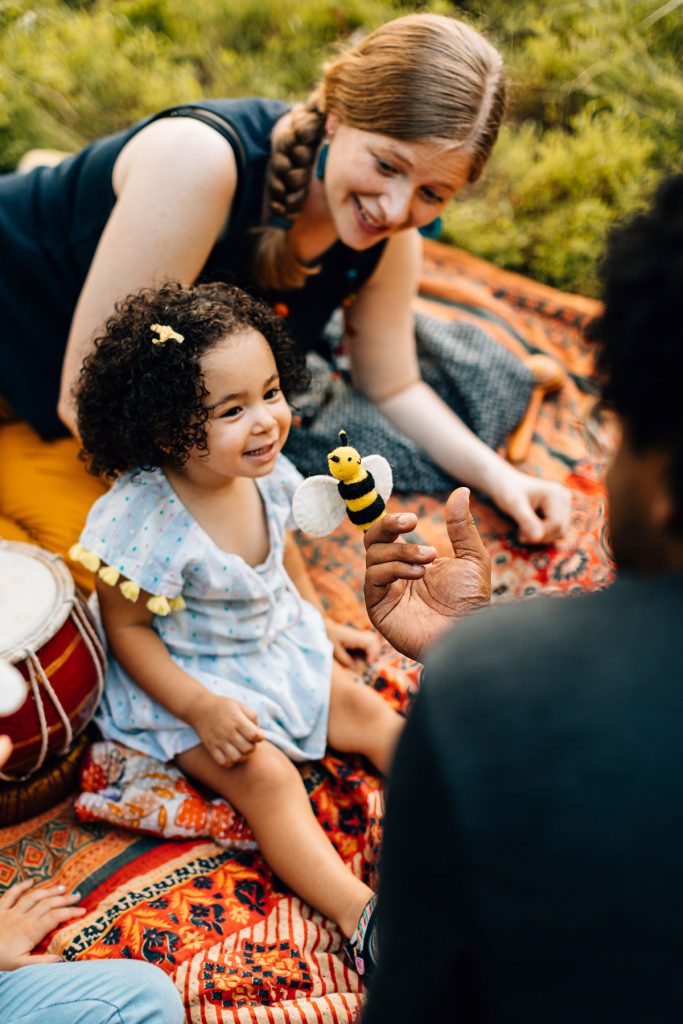 Ethical Baby Gifts | Fair Trade Bumblebee Finger Puppet