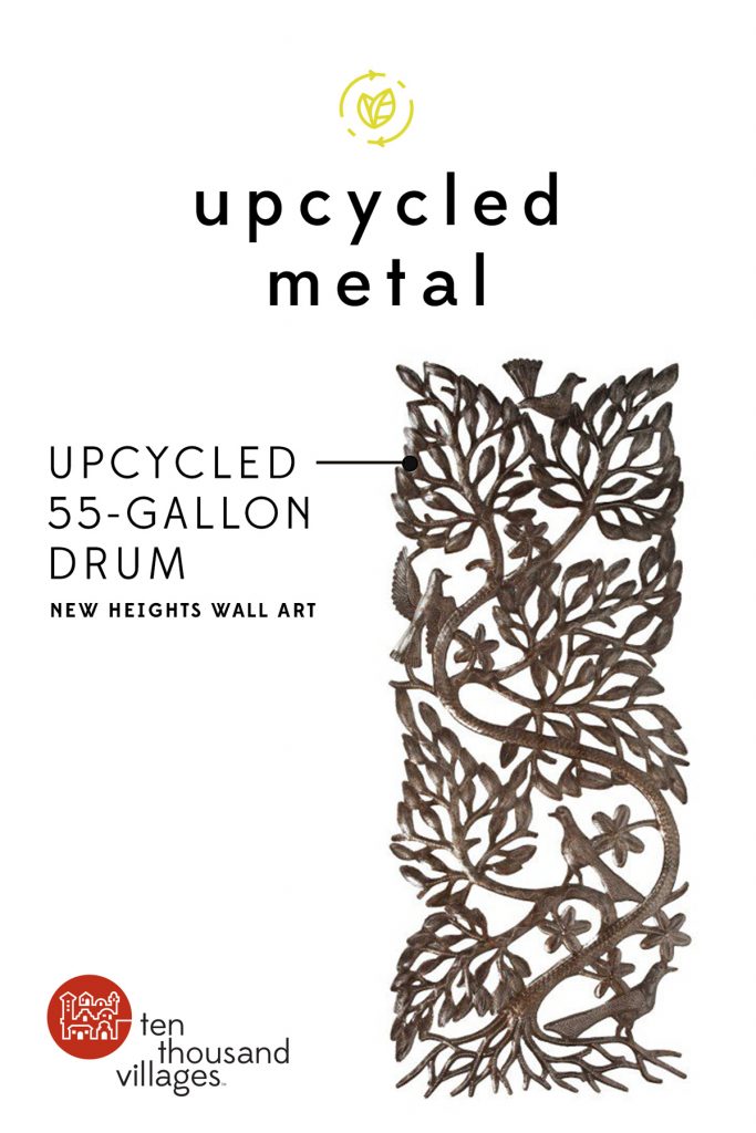 Celebrating Sustainability | Upcycled metal