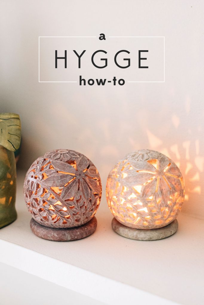 A Hygge How-To | Stone Globe Candleholder