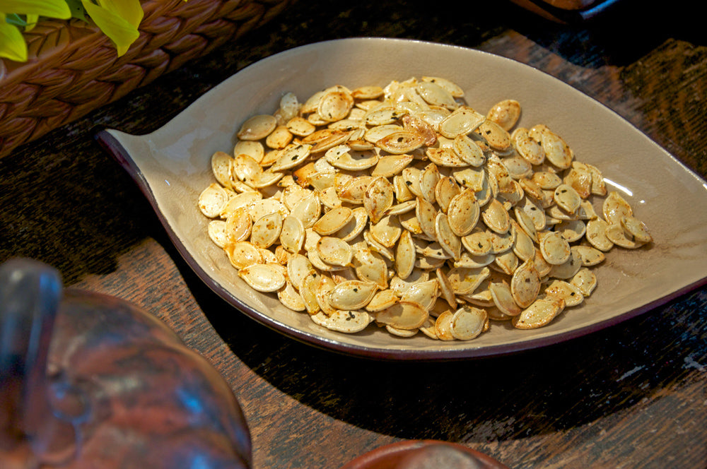 How-To - Pumpkin pie from scratch - roasted pumpkin seeds