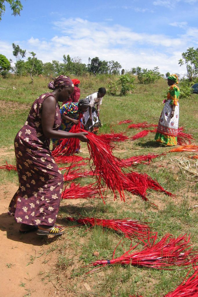 Uganda Crafts - handmade baskets