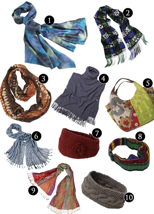 2013 Top Ten Scarves and Bags - Ten Thousand Villages