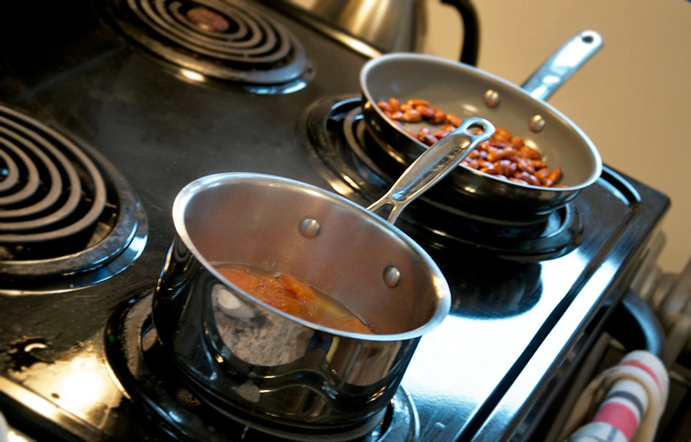 Tagine - Clay Pot Cooking - Dinner Party Recipe - Chicken with Apricots and Almonds - Caring and Curing