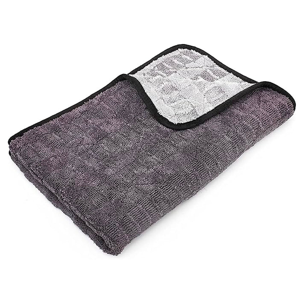 [Flat Out] Microfiber Wash Pad (9x8) Blue/Gray - 4 pack