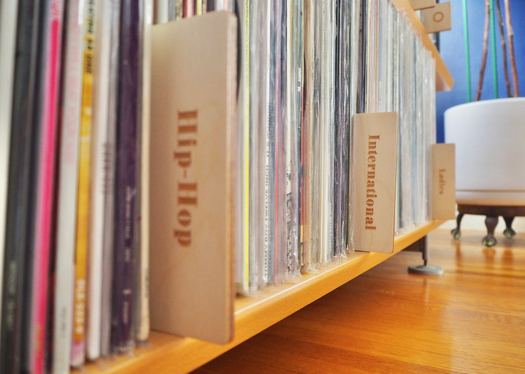 organizing vinyl by feelings 