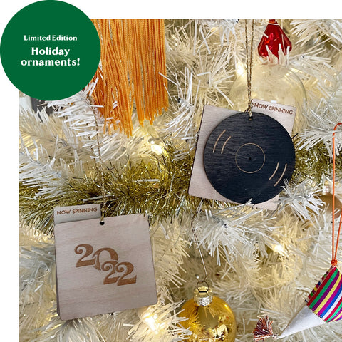 vinyl record christmas ornaments