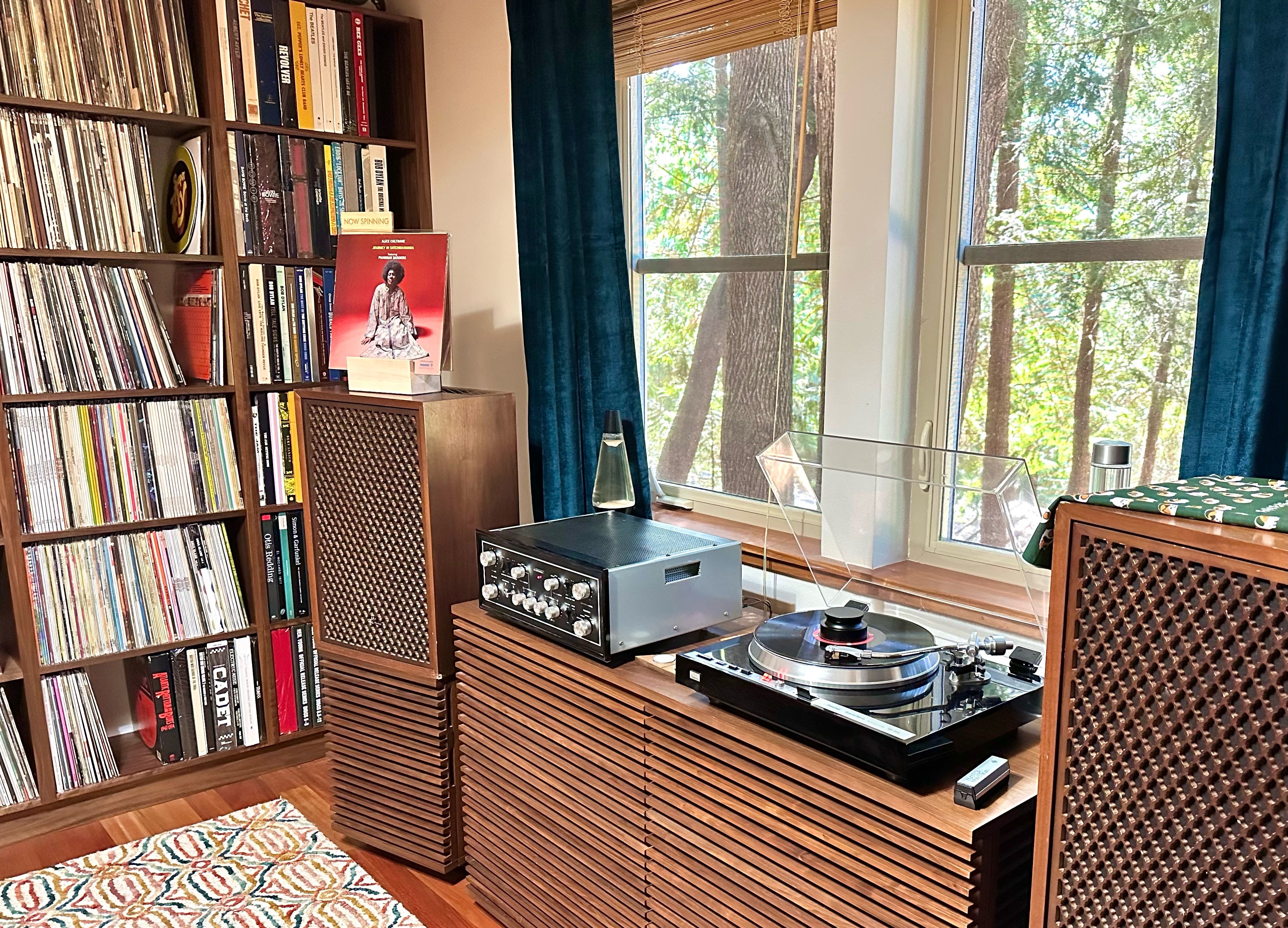 Vinyl record storage by Koeppel Design