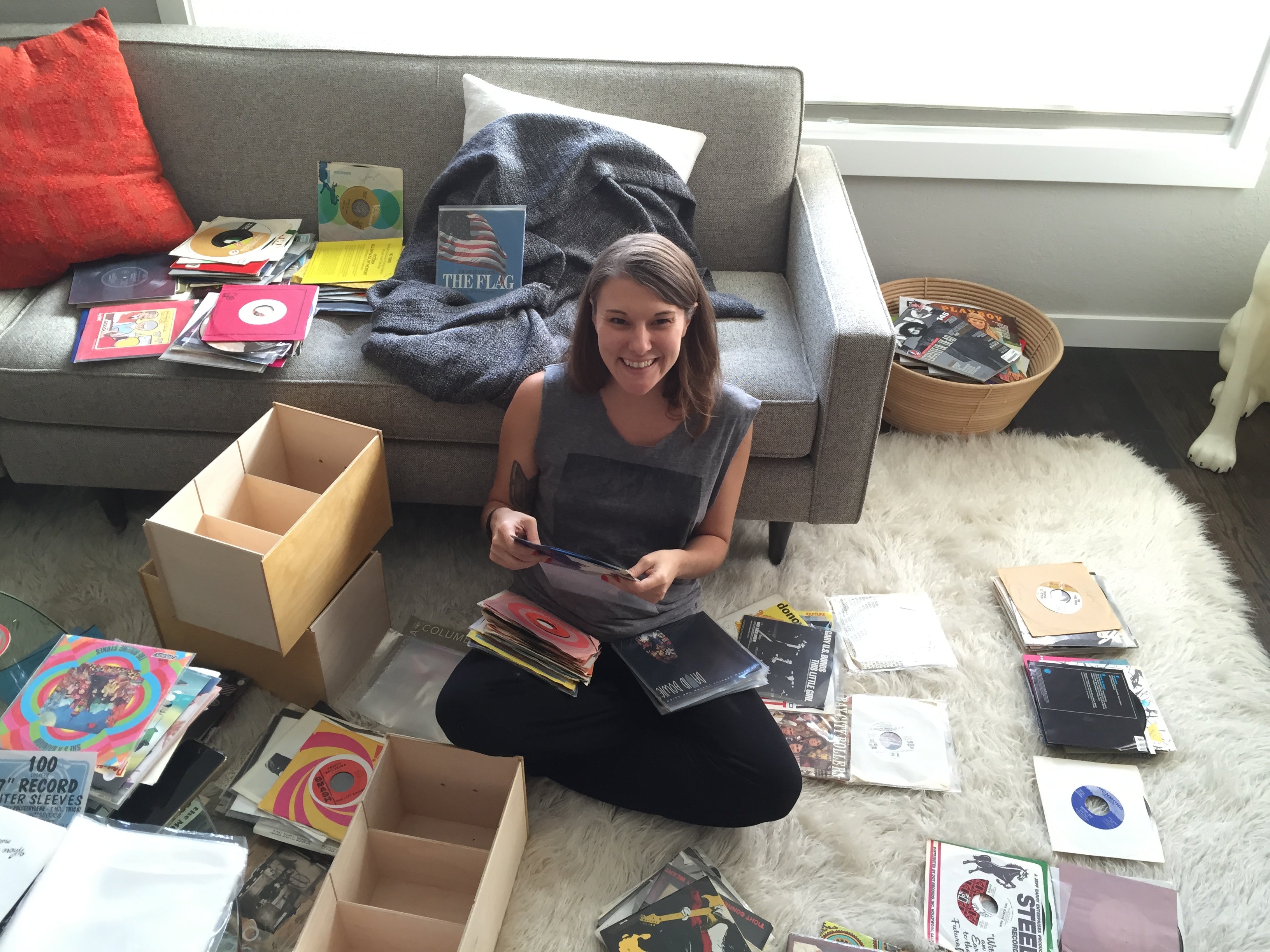 Amanda McCabe, Archivist, Vinyl record catalog cards Koeppel Design