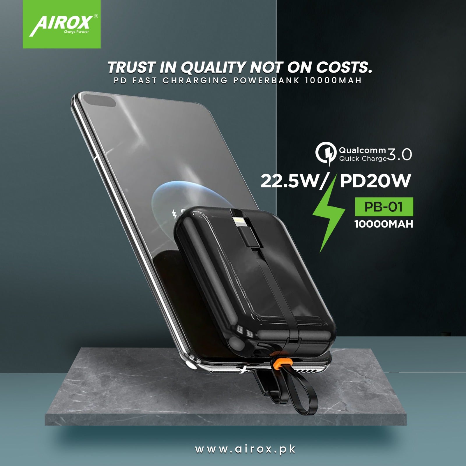 Airox Power bank Price in Pakistan