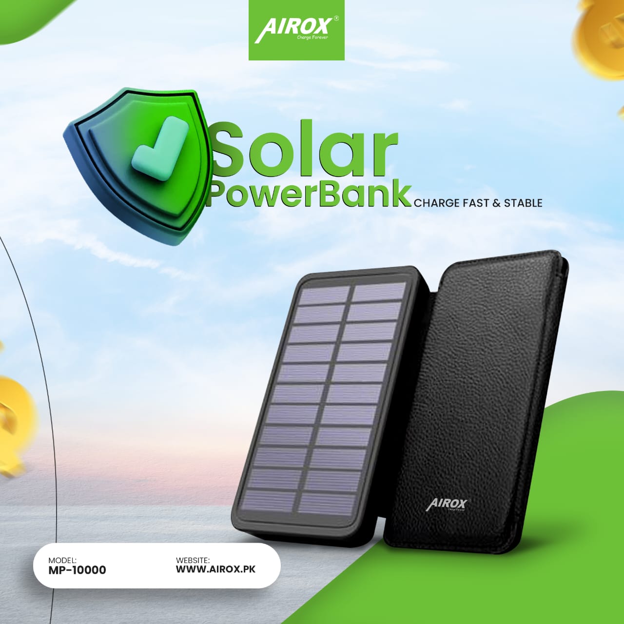 Airox Solar Power bank 