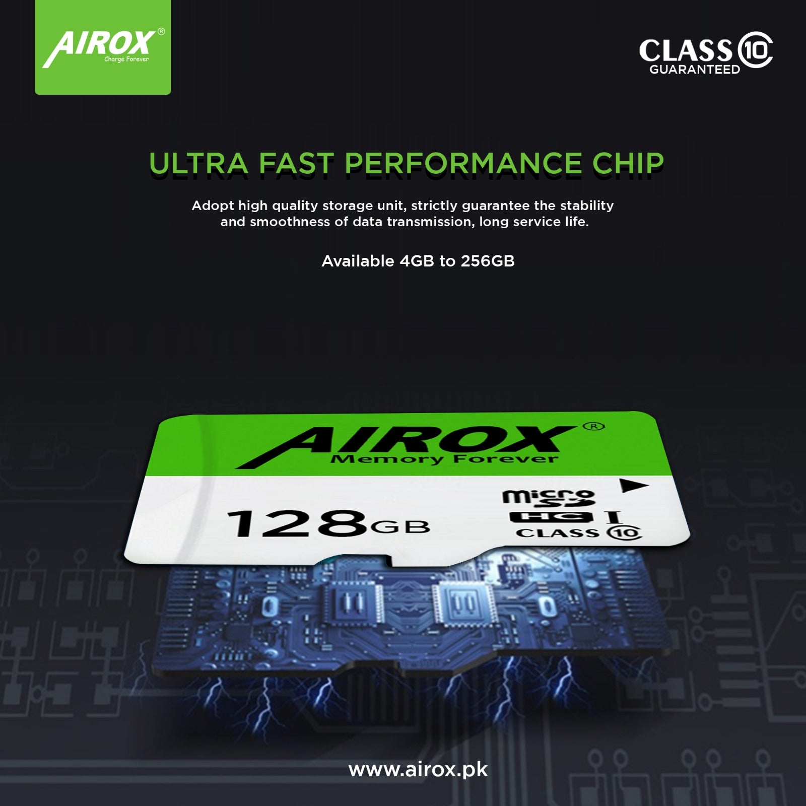 Airox memory cards
