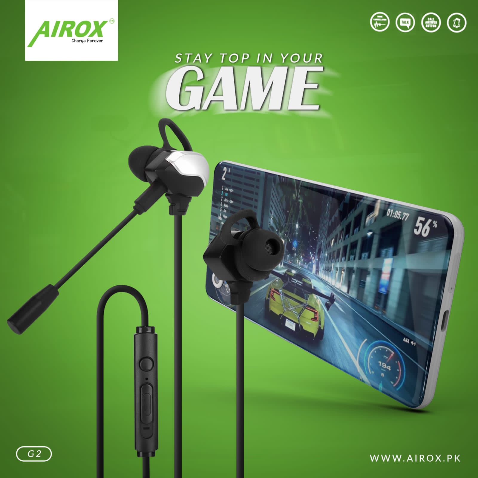 Airox Gaming Earphones