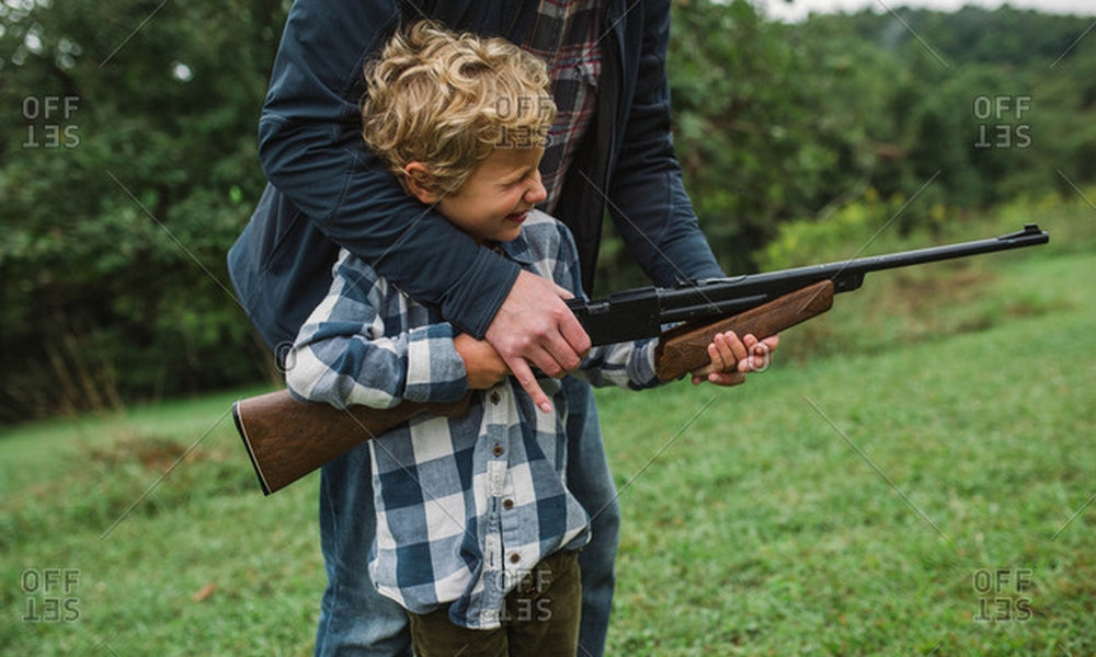 Gun with child