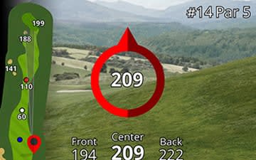 Garmin Approach® Z82 Golf Range Finder Find the Pin