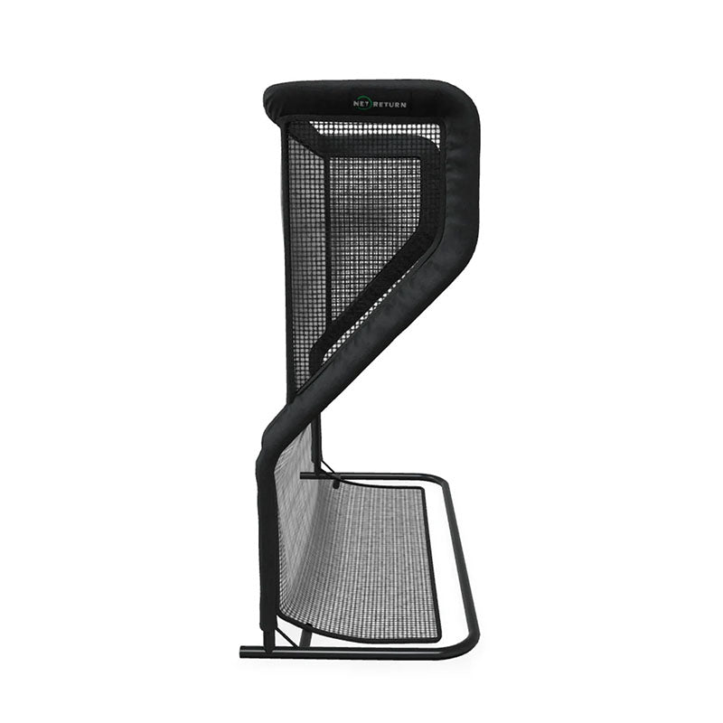 The Net Return Large Pro Golf Net Side View